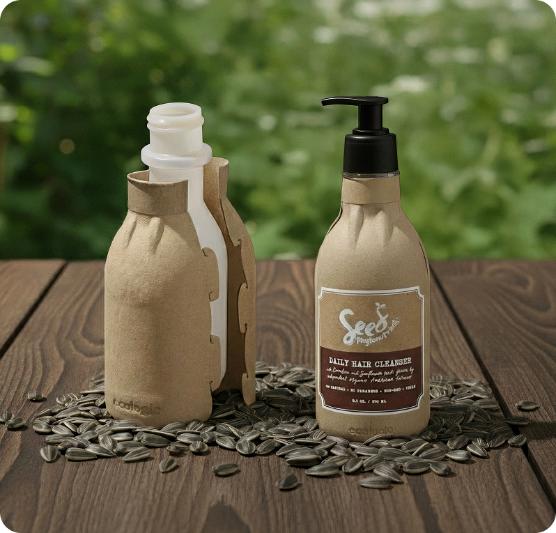 Sustainable packaging in real-world use.